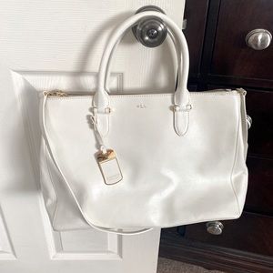 Beautiful White Ralph Lauren bag